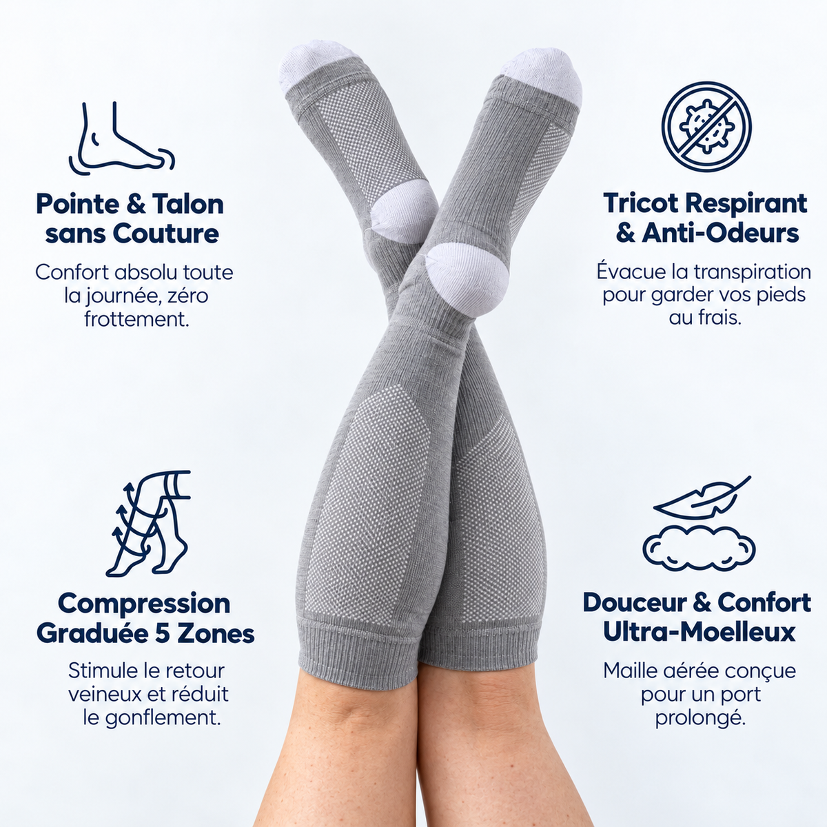 Chaussettes de Compression Lenitex™